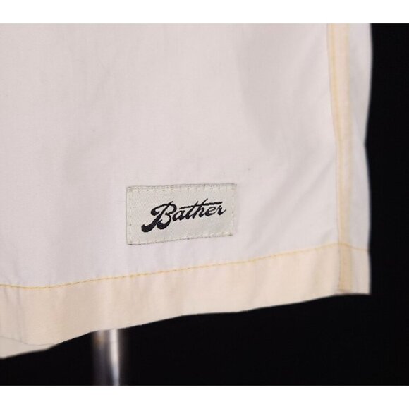 Bather Drawstring Swim Shorts Size M Mens Yellow $95 - Picture 4 of 9